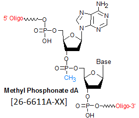picture of Methyl Phosphonate dA [mp-dA]